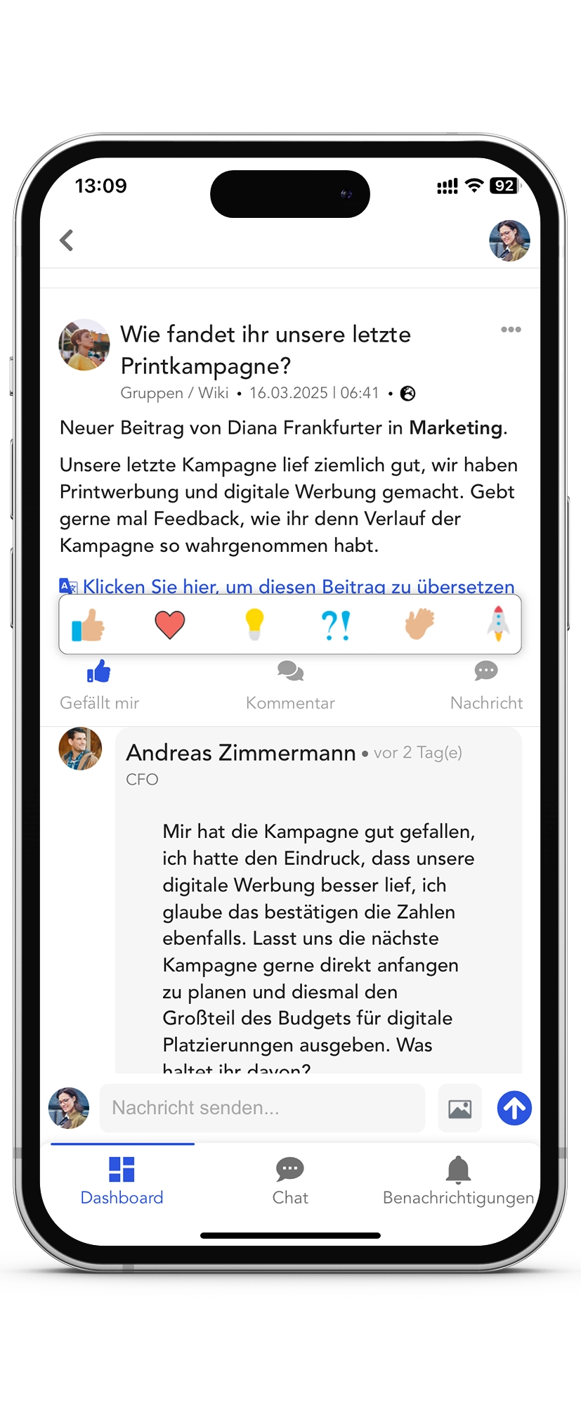 Personalisierte Antworten